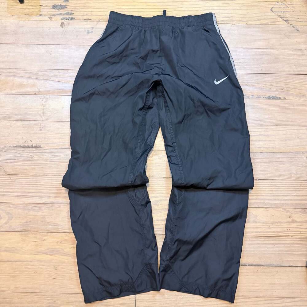 Nike Storm-FIT Vintage Y2K Nylon Track Pants Black Size S